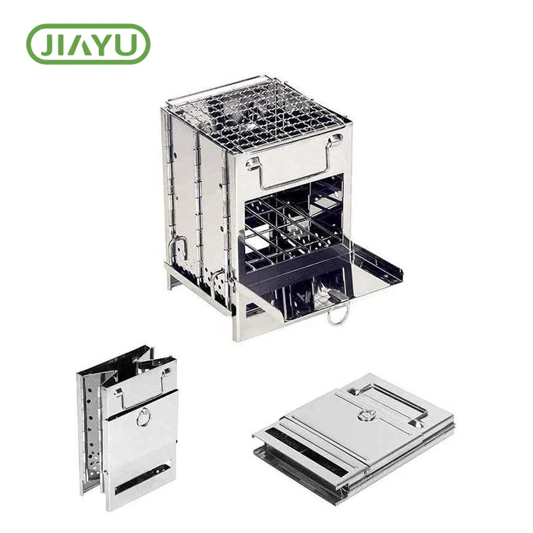 Estufa Mini Cassette d'acer inoxidable